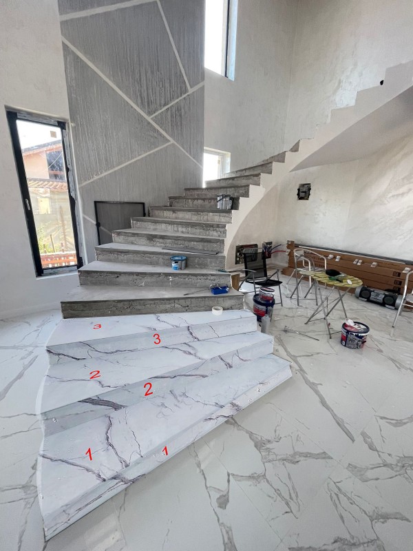 Trepte Cuart Scara Interioara